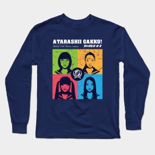 Atarashii Gakko! No Leaders in Color V2 (Grunged) Long Sleeve T-Shirt